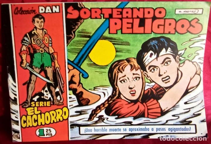 Tebeos: EL CACHORRO - Sorteando metralla - Buen estado - Foto 1