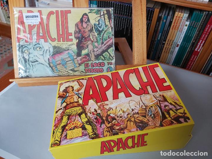 Tebeos: * APACHE * 1&ordf; SERIE. COMPLETA 56 NUMEROS * REEDICION EN CAJA * - Foto 3
