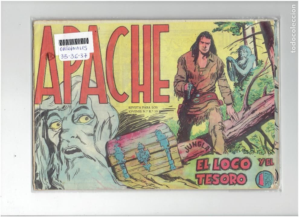Tebeos: * APACHE * 1&ordf; SERIE. COMPLETA 56 NUMEROS * REEDICION EN CAJA * - Foto 4
