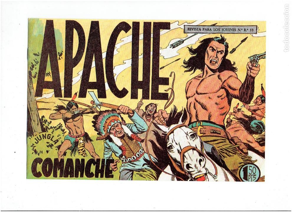 Tebeos: * APACHE * 1&ordf; SERIE. COMPLETA 56 NUMEROS * REEDICION EN CAJA * - Foto 6