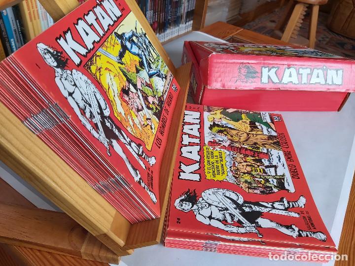 Tebeos: * KATAN * COMPLETA 48 NUMEROS * REEDICION EN CAJA * - Foto 2