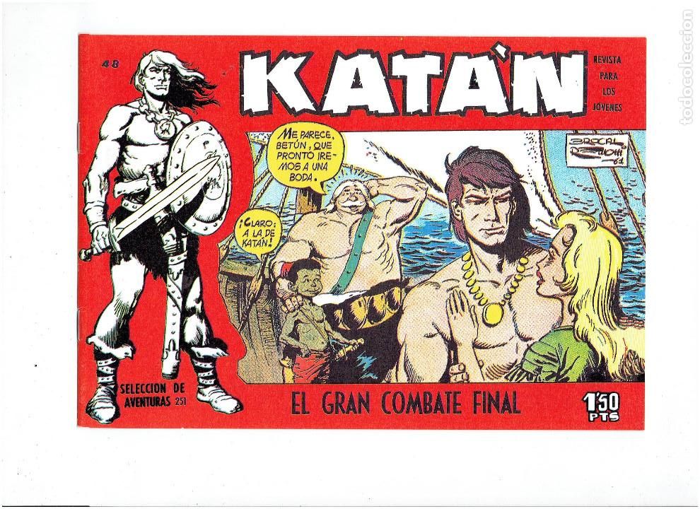Tebeos: * KATAN * COMPLETA 48 NUMEROS * REEDICION EN CAJA * - Foto 11