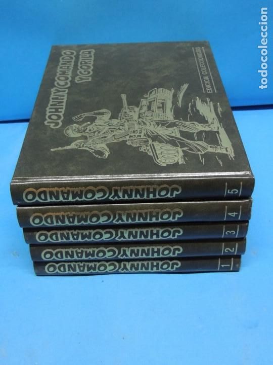 Tebeos: JOHNNY COMANDO Y GORILA. EDICI&Oacute;N COLECCIONISTA . 5 TOMOS COMPLETA - Foto 2
