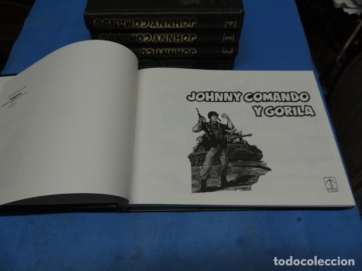 Tebeos: JOHNNY COMANDO Y GORILA. EDICI&Oacute;N COLECCIONISTA . 5 TOMOS COMPLETA - Foto 3