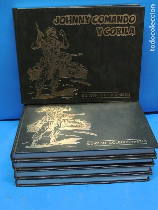 Tebeos: JOHNNY COMANDO Y GORILA. EDICI&Oacute;N COLECCIONISTA . 5 TOMOS COMPLETA - Foto 1