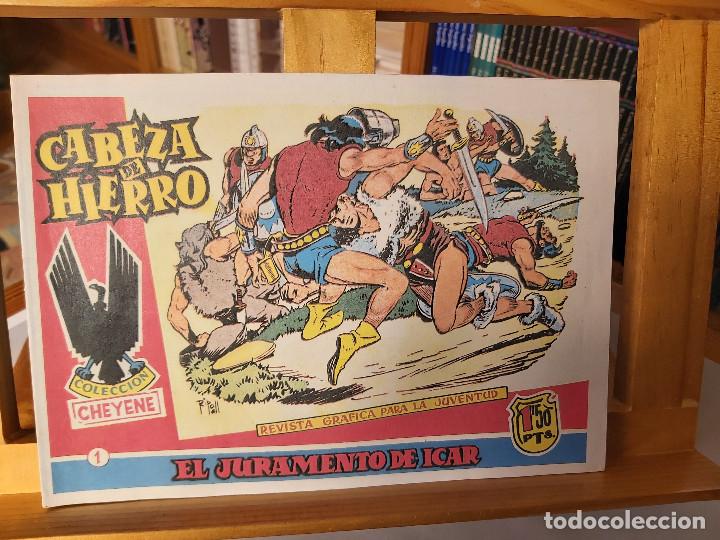 Tebeos: R * CABEZA DE HIERRO * COMPLETA 13 NUMEROS * REEDICION IMPECABLE * - Foto 1