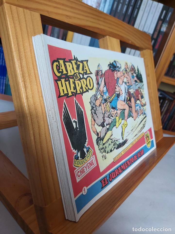 Tebeos: R * CABEZA DE HIERRO * COMPLETA 13 NUMEROS * REEDICION IMPECABLE * - Foto 2