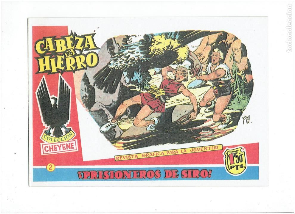 Tebeos: R * CABEZA DE HIERRO * COMPLETA 13 NUMEROS * REEDICION IMPECABLE * - Foto 4