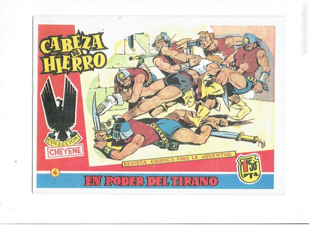 Tebeos: R * CABEZA DE HIERRO * COMPLETA 13 NUMEROS * REEDICION IMPECABLE * - Foto 6
