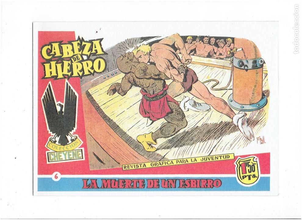 Tebeos: R * CABEZA DE HIERRO * COMPLETA 13 NUMEROS * REEDICION IMPECABLE * - Foto 8