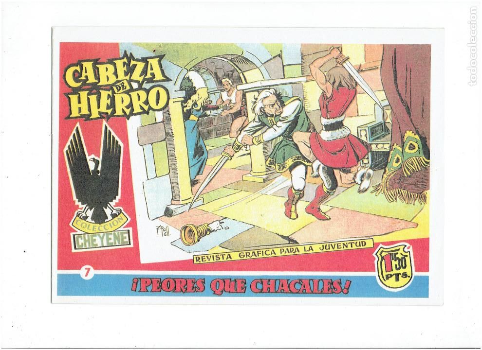Tebeos: R * CABEZA DE HIERRO * COMPLETA 13 NUMEROS * REEDICION IMPECABLE * - Foto 9