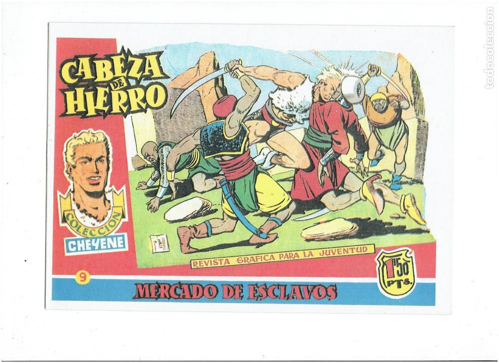 Tebeos: R * CABEZA DE HIERRO * COMPLETA 13 NUMEROS * REEDICION IMPECABLE * - Foto 11