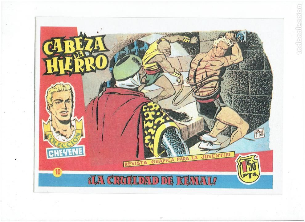 Tebeos: R * CABEZA DE HIERRO * COMPLETA 13 NUMEROS * REEDICION IMPECABLE * - Foto 12