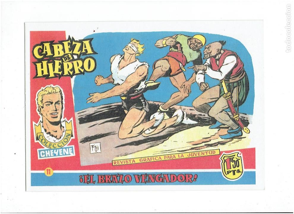 Tebeos: R * CABEZA DE HIERRO * COMPLETA 13 NUMEROS * REEDICION IMPECABLE * - Foto 13