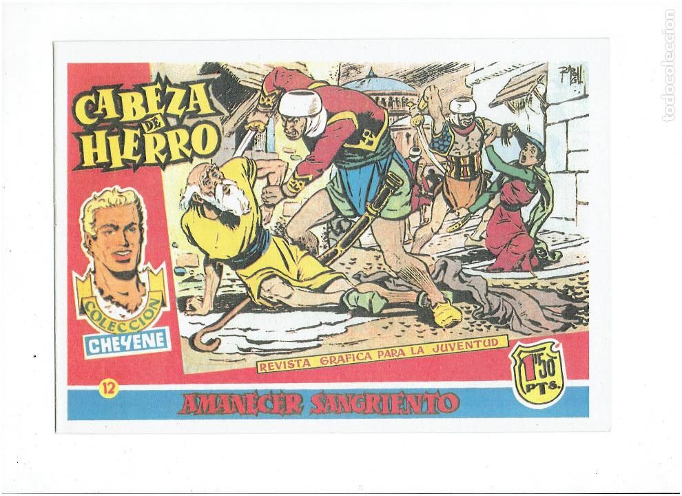 Tebeos: R * CABEZA DE HIERRO * COMPLETA 13 NUMEROS * REEDICION IMPECABLE * - Foto 14