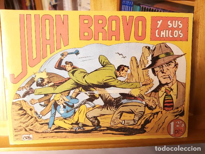 Tebeos: R * JUAN BRAVO * COMPLETA 33 NUMEROS * REEDICION IMPECABLE * - Foto 1
