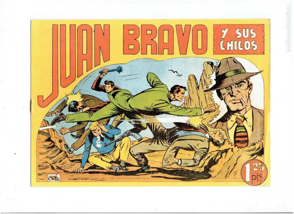 Tebeos: R * JUAN BRAVO * COMPLETA 33 NUMEROS * REEDICION IMPECABLE * - Foto 3