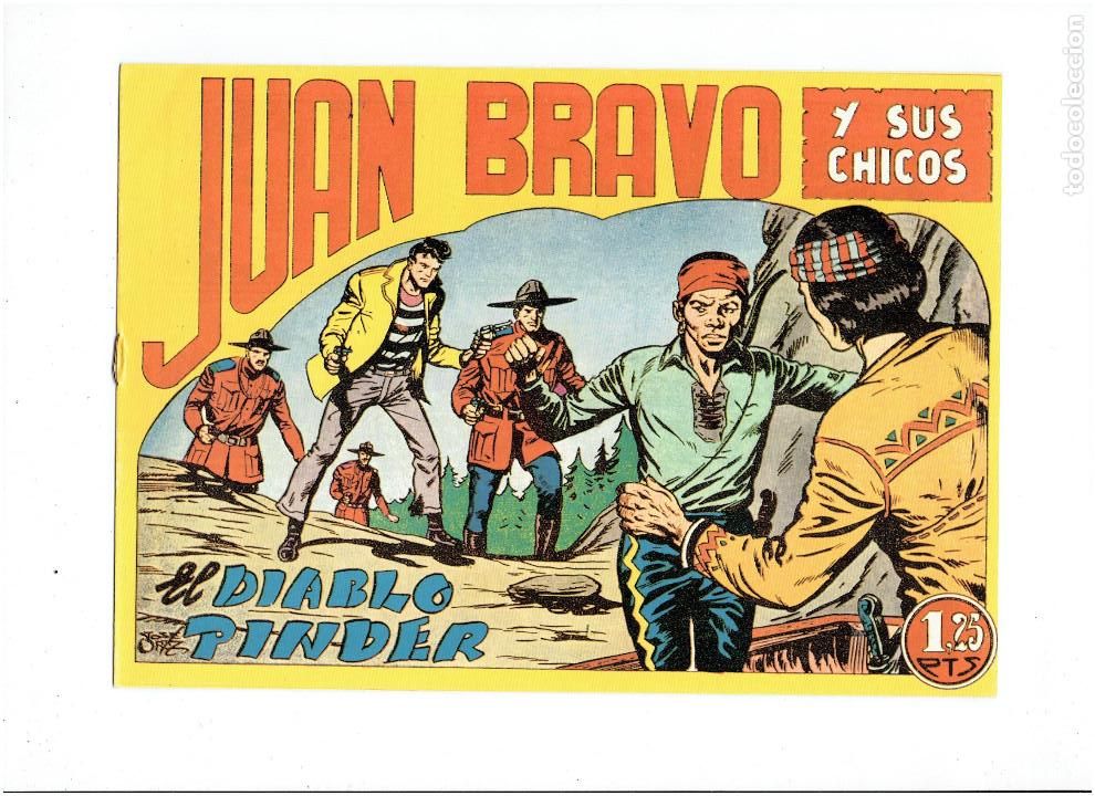 Tebeos: R * JUAN BRAVO * COMPLETA 33 NUMEROS * REEDICION IMPECABLE * - Foto 4