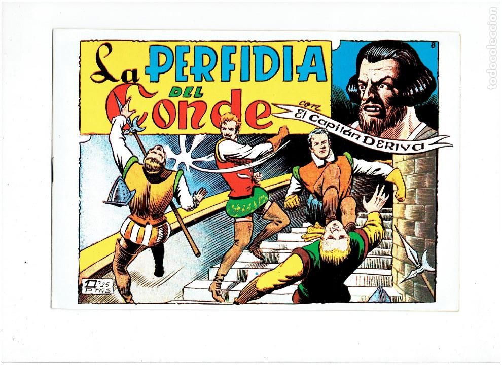 Tebeos: R * EL CAPITAN DERIVA * COMPLETA 10 NUMEROS * REEDICION IMPECABLE * - Foto 10