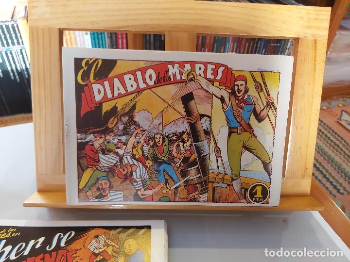 Tebeos: * EL DIABLO DE LOS MARES * COMPLETA 68 NUMEROS * REEDICION C.A.H. IMPECABLE * - Foto 1