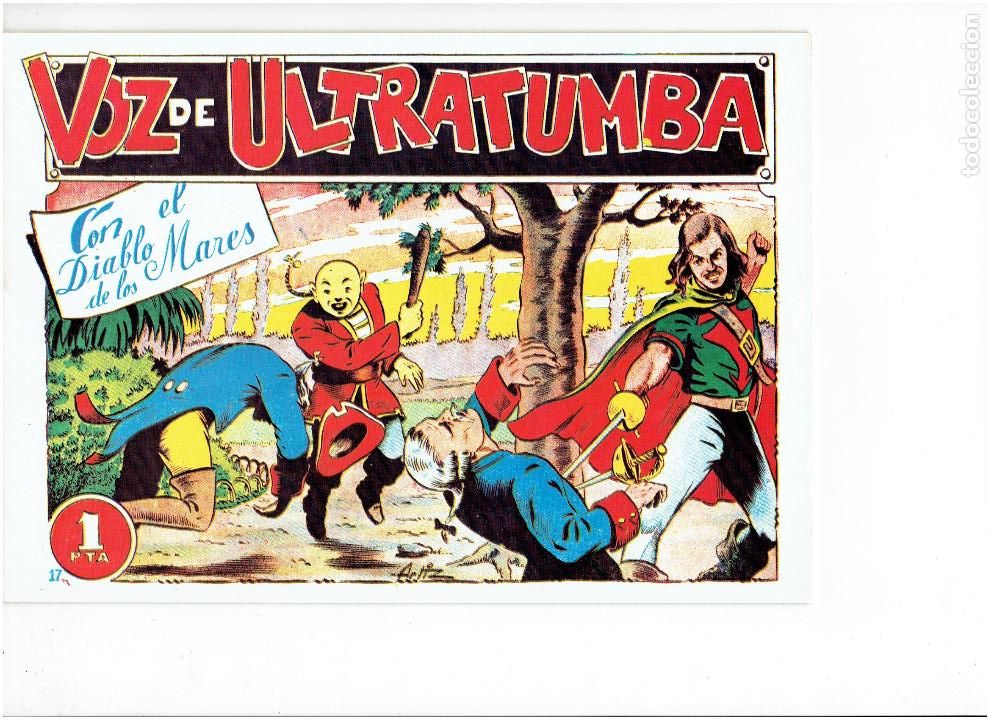 Tebeos: * EL DIABLO DE LOS MARES * COMPLETA 68 NUMEROS * REEDICION C.A.H. IMPECABLE * - Foto 5
