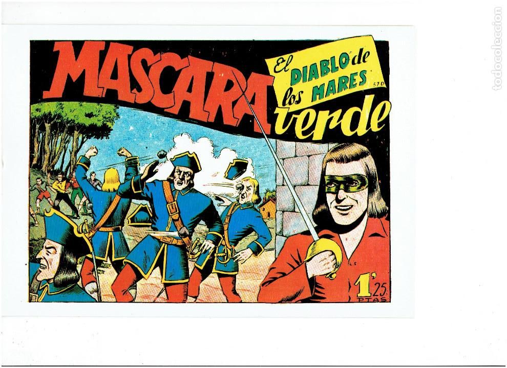 Tebeos: * EL DIABLO DE LOS MARES * COMPLETA 68 NUMEROS * REEDICION C.A.H. IMPECABLE * - Foto 11