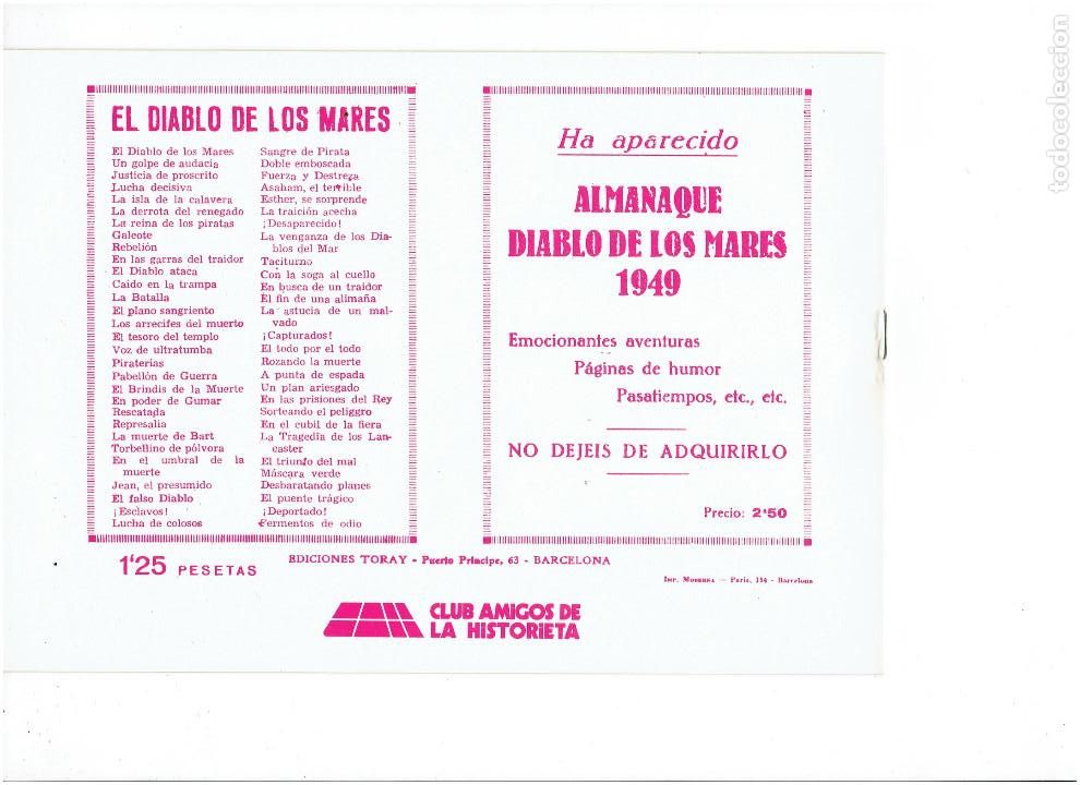 Tebeos: * EL DIABLO DE LOS MARES * COMPLETA 68 NUMEROS * REEDICION C.A.H. IMPECABLE * - Foto 13