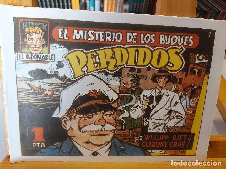 Tebeos: R * BRICK EL INDOMABLE * COMPLETA 8 NUMEROS * REEDICION IMPECABLE 1983 * - Foto 1