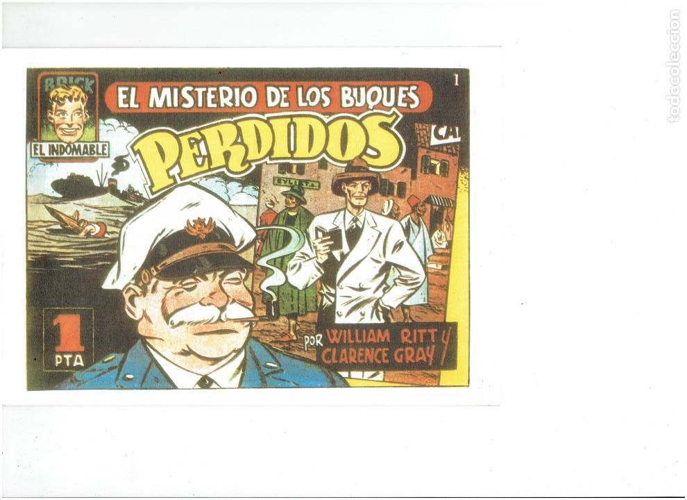 Tebeos: R * BRICK EL INDOMABLE * COMPLETA 8 NUMEROS * REEDICION IMPECABLE 1983 * - Foto 3