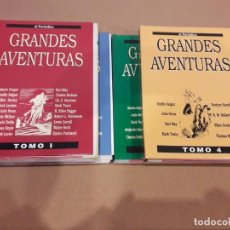 Tebeos: LOTE GRANDES AVENTURAS (4 VOLÚMENES) Y CAPITÁN TRUENO (1 VOLUMEN) (EL PERIÓDICO) (VER FOTOS). Lote 255430555