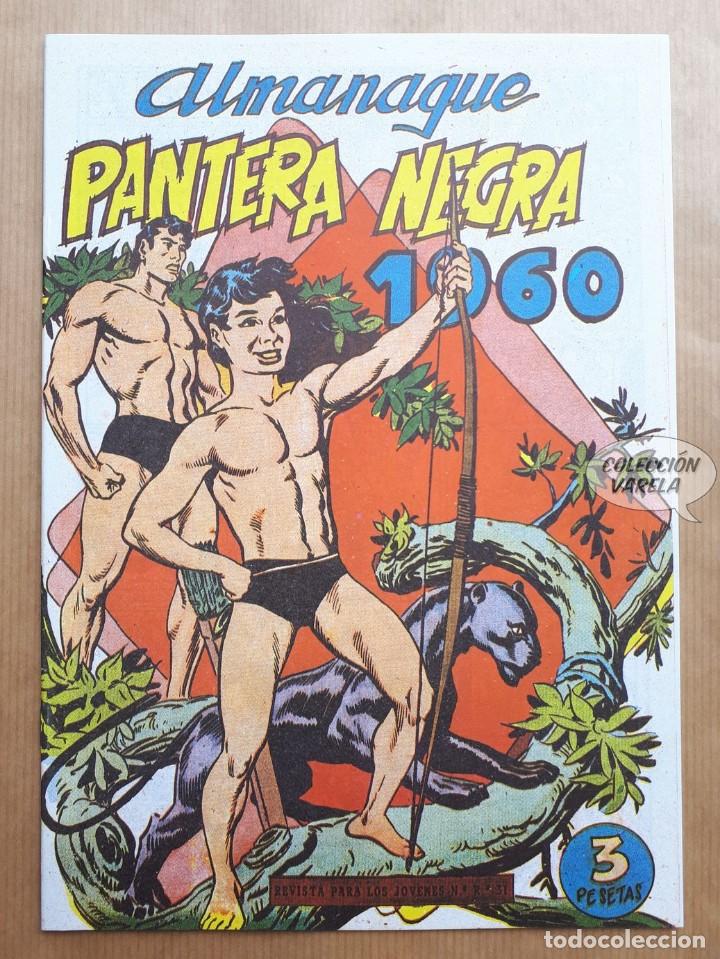 Tebeos: Pantera Negra - Almanaque 1960 - Reedici&oacute;n - Foto 1