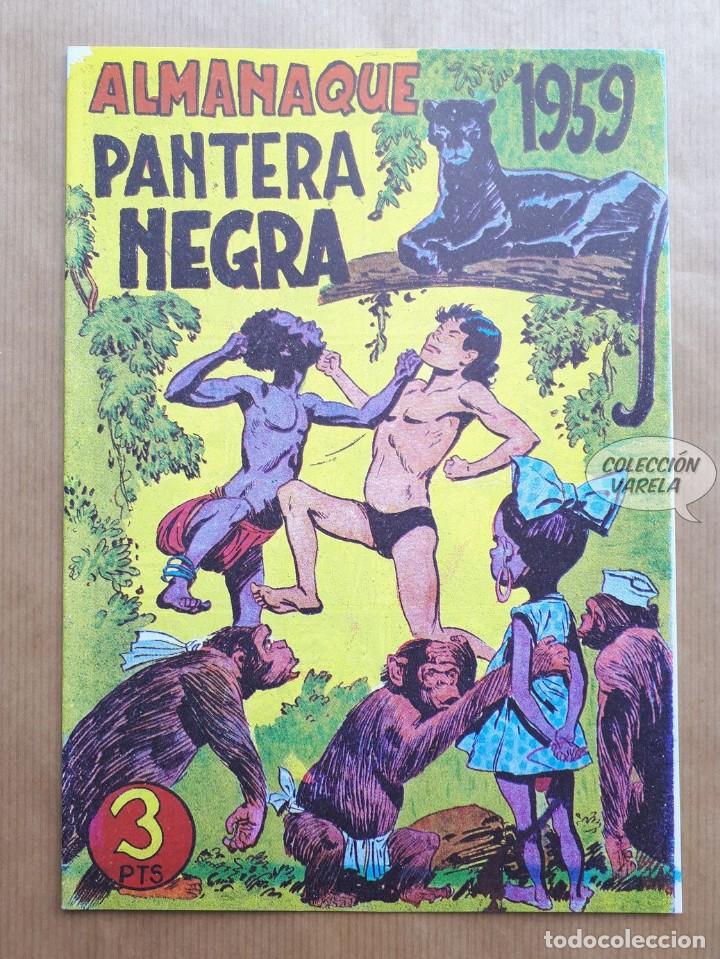 Tebeos: Pantera Negra - Almanaque 1959 - Reedici&oacute;n - Foto 1