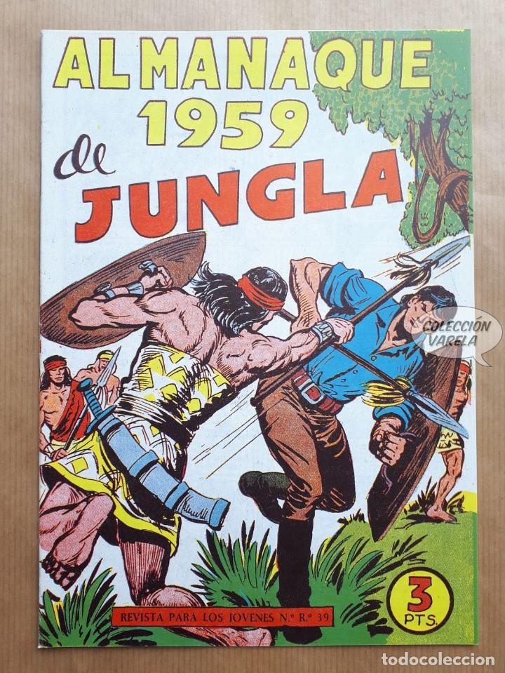 Tebeos: Almanaque 1959 de Jungla - Reedici&oacute;n - Foto 1