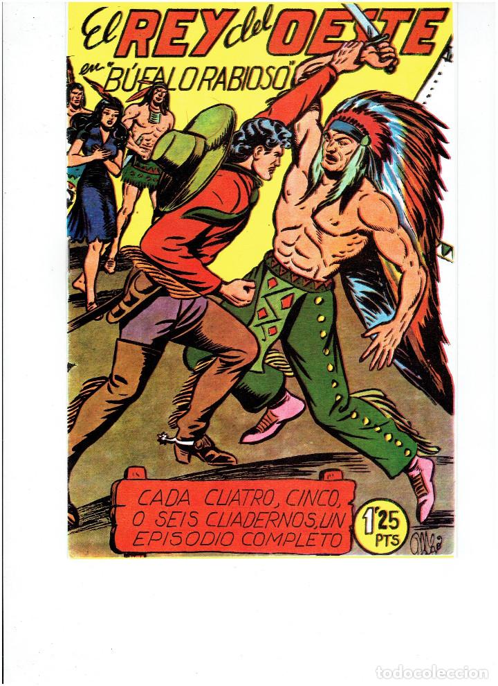 Tebeos: R * EL REY DEL OESTE * COMPLETA 17 NUMEROS * REEDICION IMPECABLE 1983 * - Foto 3