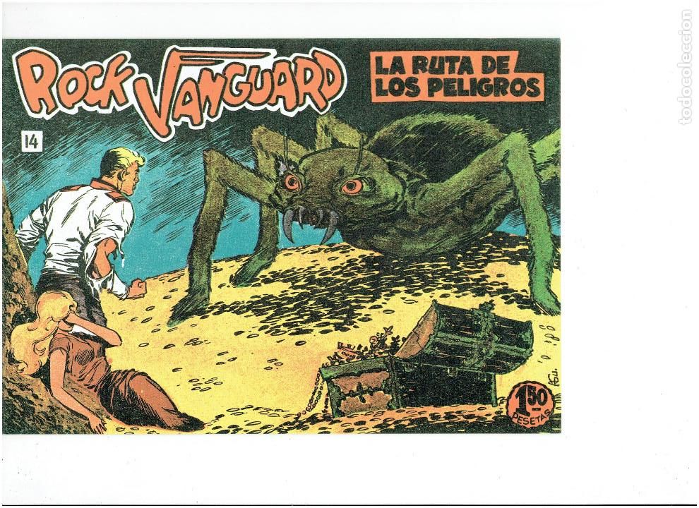 Tebeos: R * ROCK VANGUARD * COMPLETA 38 NUMEROS * REEDICION IMPECABLE 1987 * - Foto 4