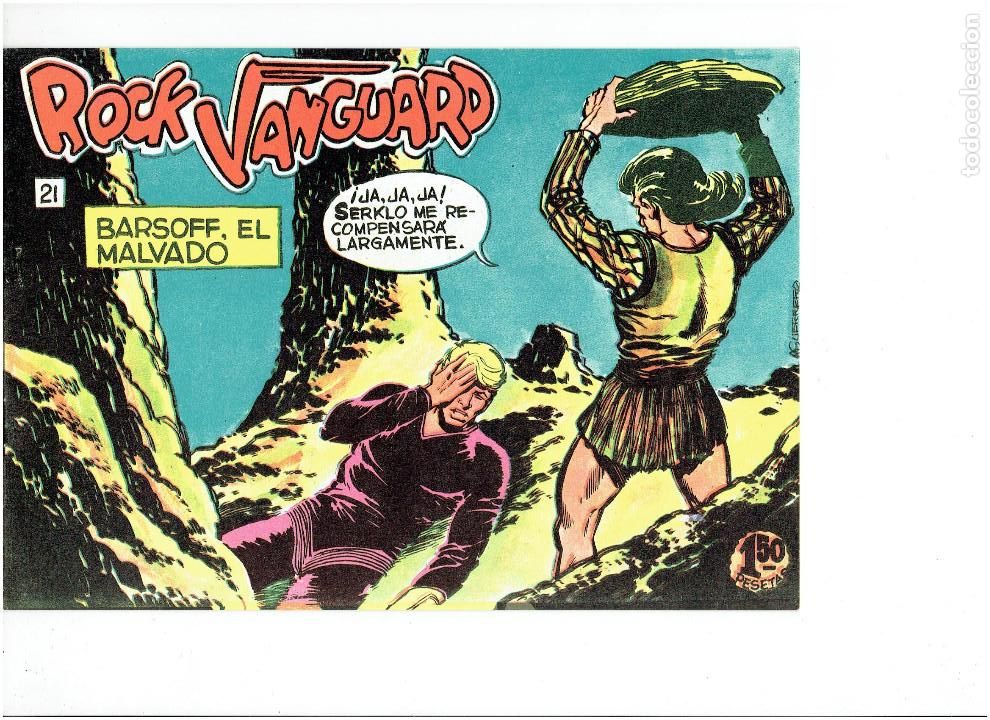 Tebeos: R * ROCK VANGUARD * COMPLETA 38 NUMEROS * REEDICION IMPECABLE 1987 * - Foto 5