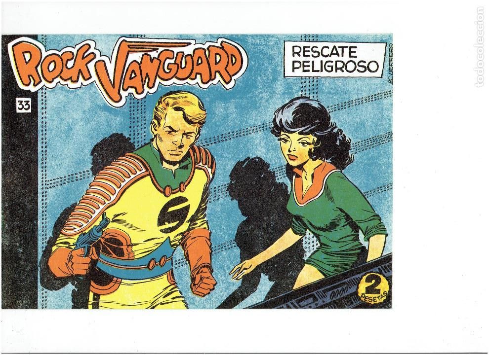 Tebeos: R * ROCK VANGUARD * COMPLETA 38 NUMEROS * REEDICION IMPECABLE 1987 * - Foto 6