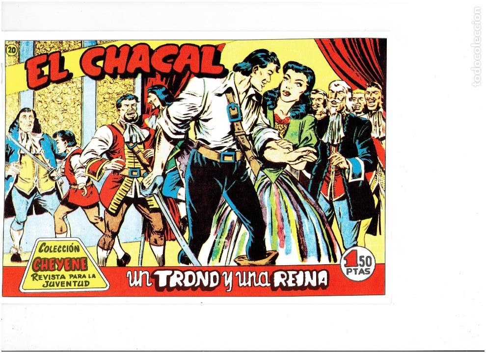 Tebeos: R * EL CHACAL * COMPLETA 20 NUMEROS * REEDICION IMPECABLE 1987 * - Foto 7