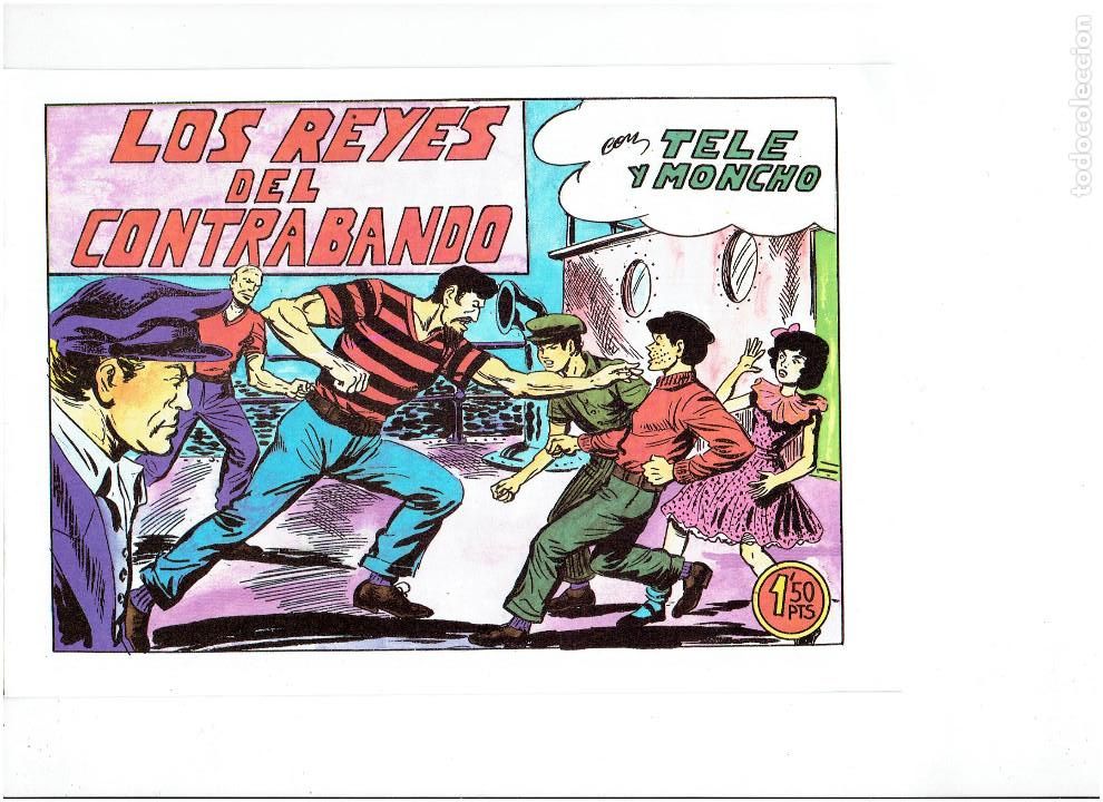Tebeos: R * TELE Y MONCHO * COMPLETA 8 NUMEROS * REEDICION IMPECABLE 1987 * - Foto 5