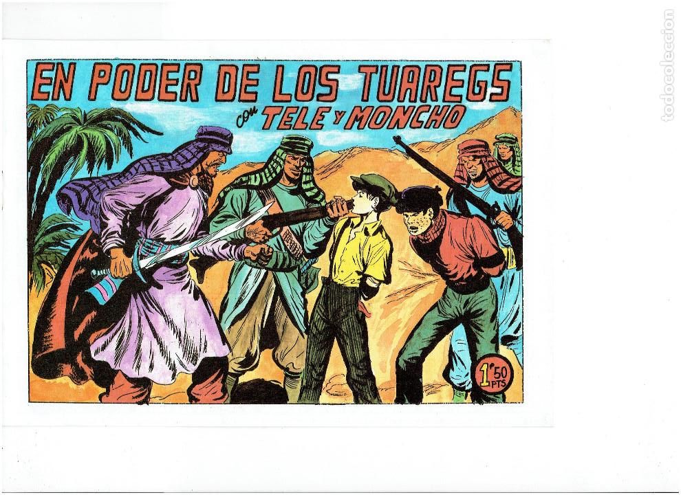 Tebeos: R * TELE Y MONCHO * COMPLETA 8 NUMEROS * REEDICION IMPECABLE 1987 * - Foto 6
