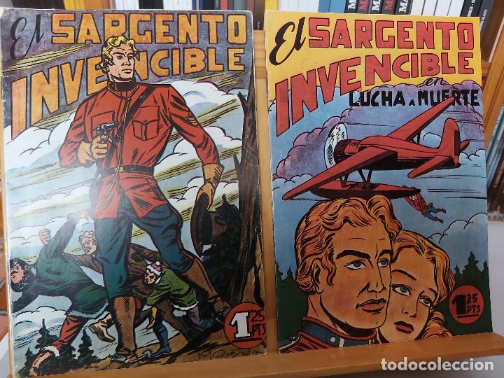 Tebeos: R * EL SARGENTO INVENCIBLE * COMPLETA 12 NUMEROS * REEDICION IMPECABLE 1983 * - Foto 1