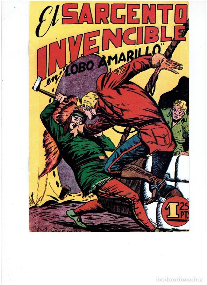 Tebeos: R * EL SARGENTO INVENCIBLE * COMPLETA 12 NUMEROS * REEDICION IMPECABLE 1983 * - Foto 3