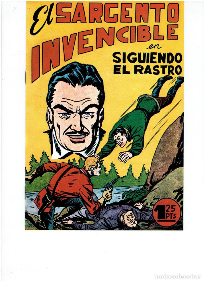 Tebeos: R * EL SARGENTO INVENCIBLE * COMPLETA 12 NUMEROS * REEDICION IMPECABLE 1983 * - Foto 4