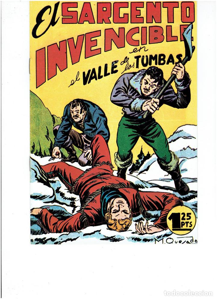 Tebeos: R * EL SARGENTO INVENCIBLE * COMPLETA 12 NUMEROS * REEDICION IMPECABLE 1983 * - Foto 7
