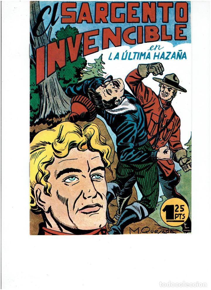 Tebeos: R * EL SARGENTO INVENCIBLE * COMPLETA 12 NUMEROS * REEDICION IMPECABLE 1983 * - Foto 8