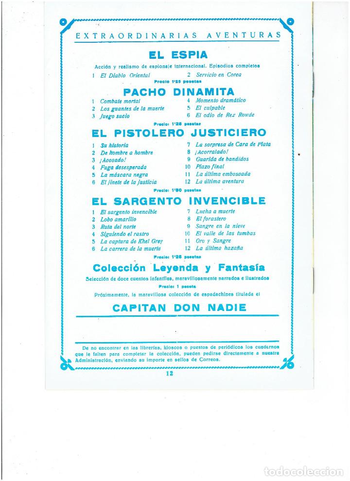 Tebeos: R * EL SARGENTO INVENCIBLE * COMPLETA 12 NUMEROS * REEDICION IMPECABLE 1983 * - Foto 9