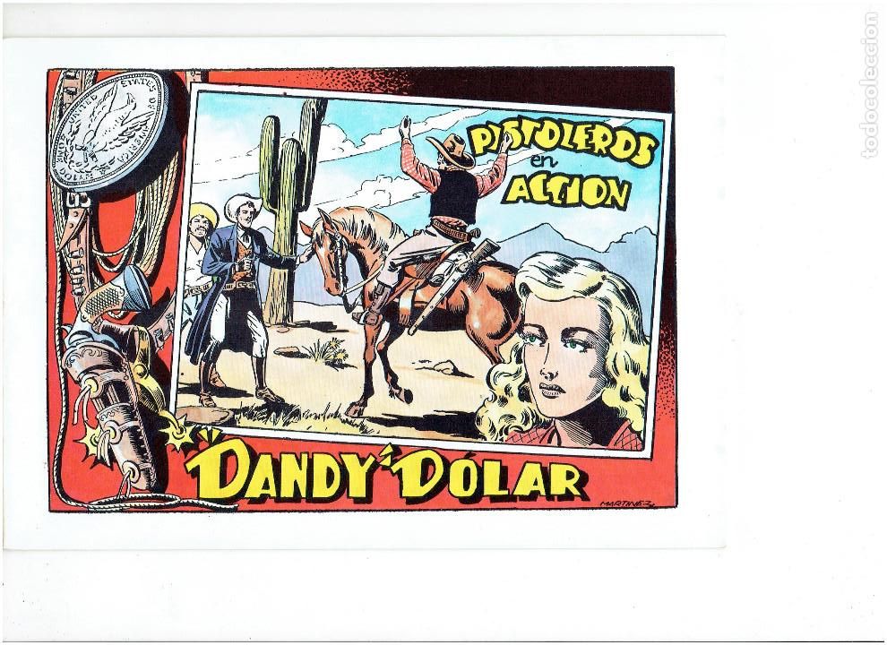 Tebeos: R * DANDY DOLAR * COMPLETA 6 NUMEROS * REEDICION C.A.H. IMPECABLE 1979 * - Foto 3