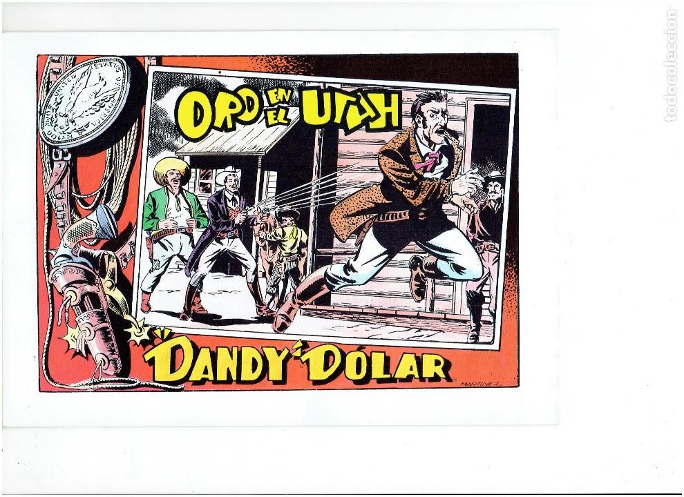 Tebeos: R * DANDY DOLAR * COMPLETA 6 NUMEROS * REEDICION C.A.H. IMPECABLE 1979 * - Foto 4