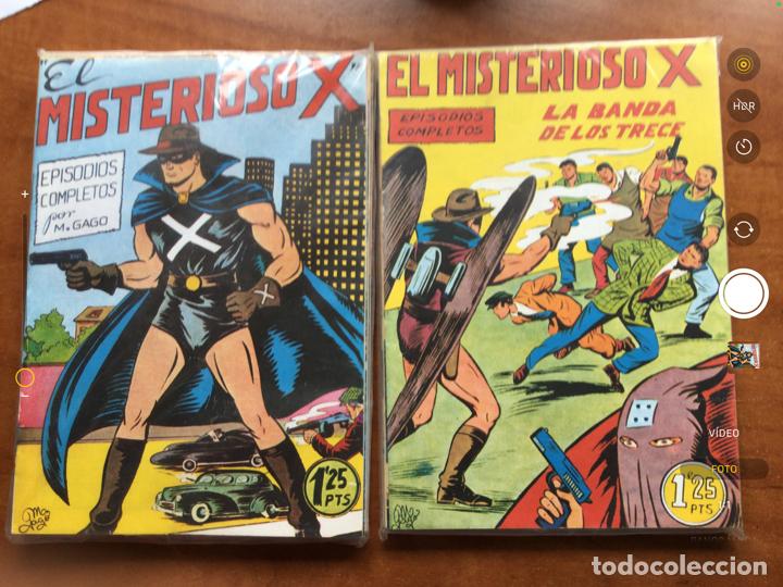 Tebeos: Colecci&oacute;n completa del Misterioso X. Reedicion - Foto 1