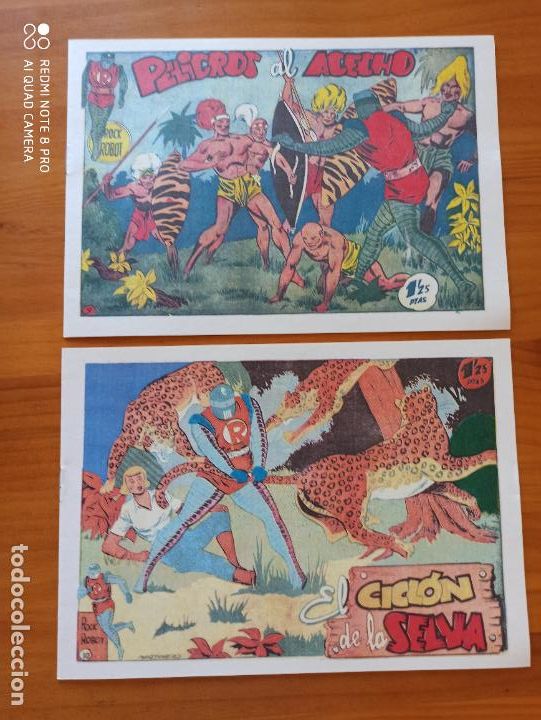 Tebeos: ROCK ROBOT COMPLETA - 32 NUMEROS - REEDICION, FACSIMIL (7I) - Foto 5